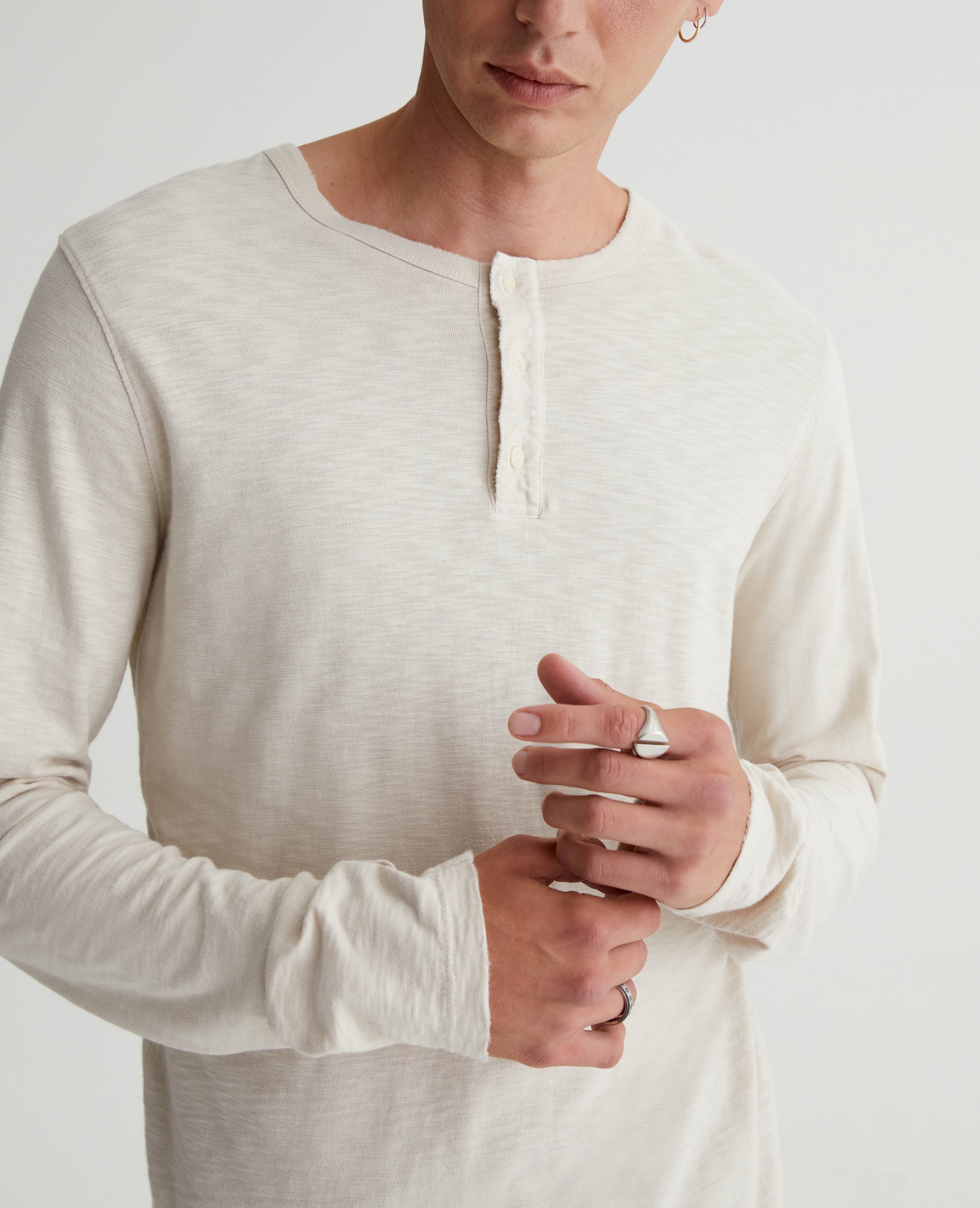 Bryce Long Sleeve Henley - Image 2