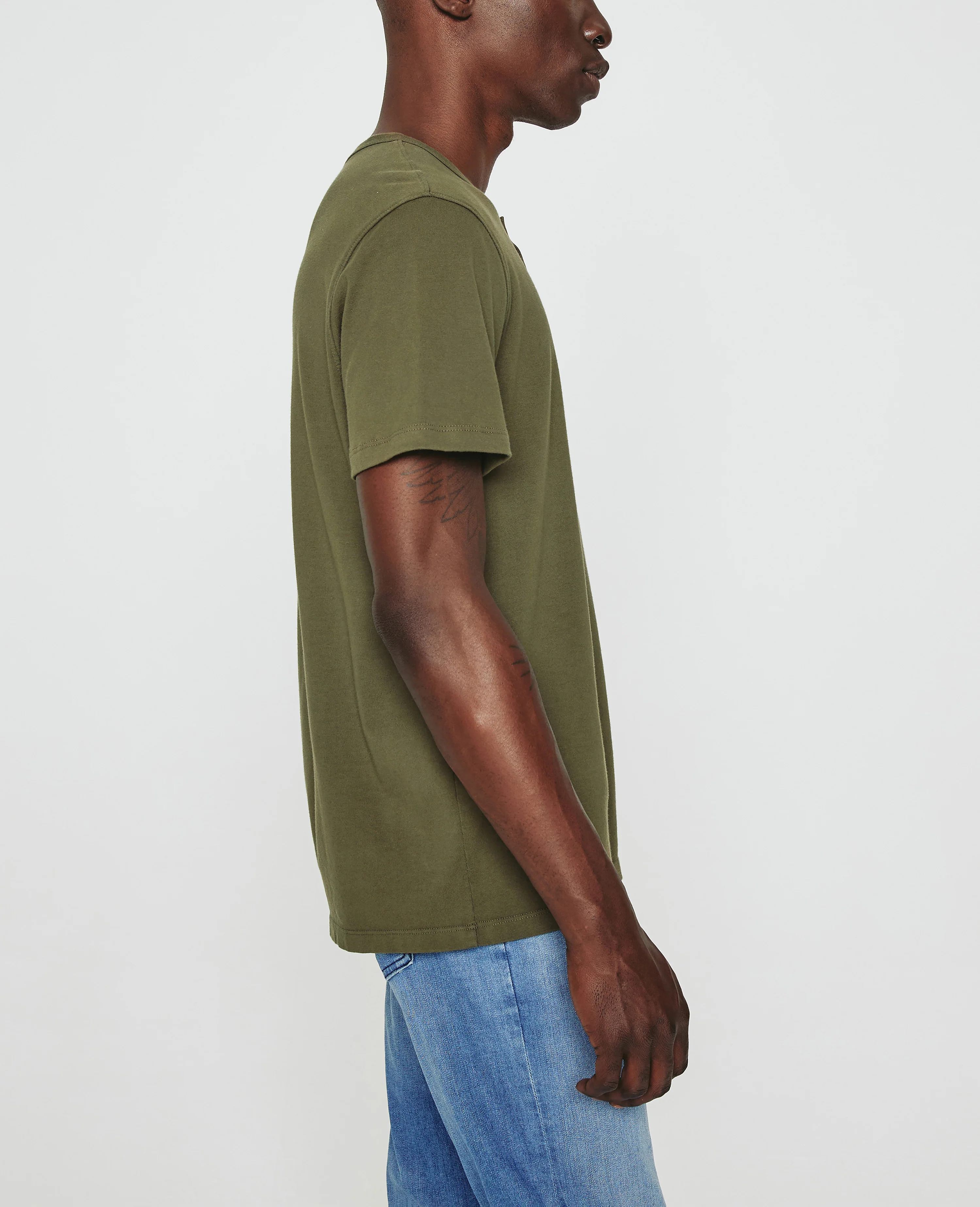Bryce Short Sleeve Henley - Image 5