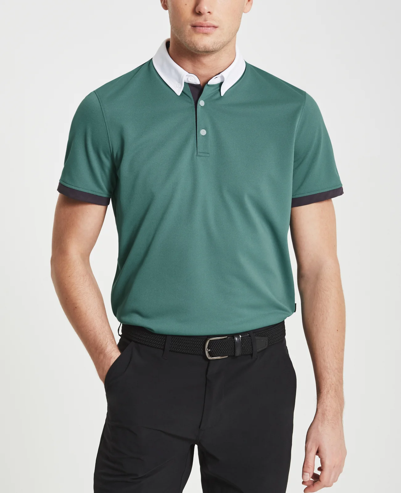 Deuce Color Block Polo