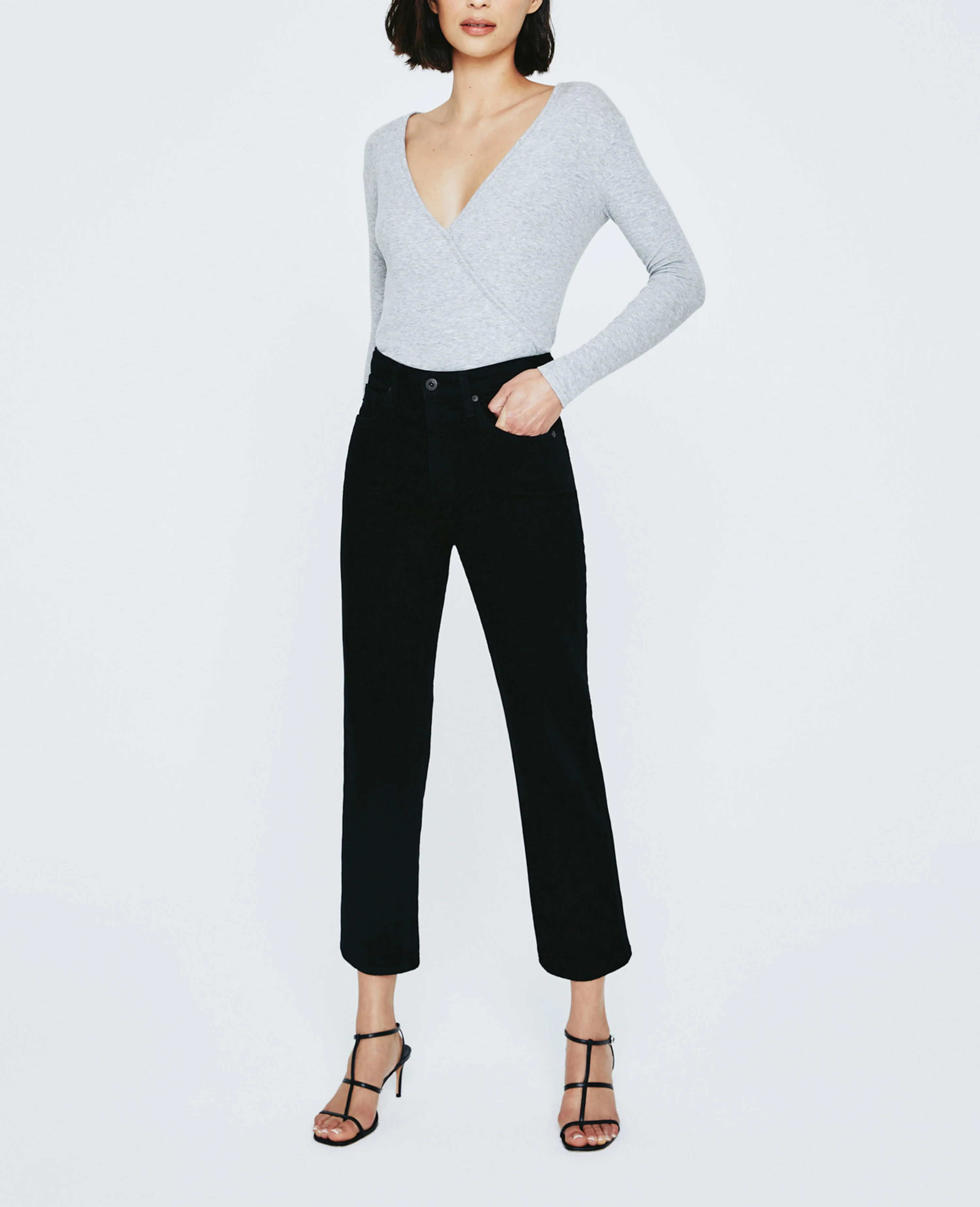 Diane L/S V-Neck Wrap - Image 5