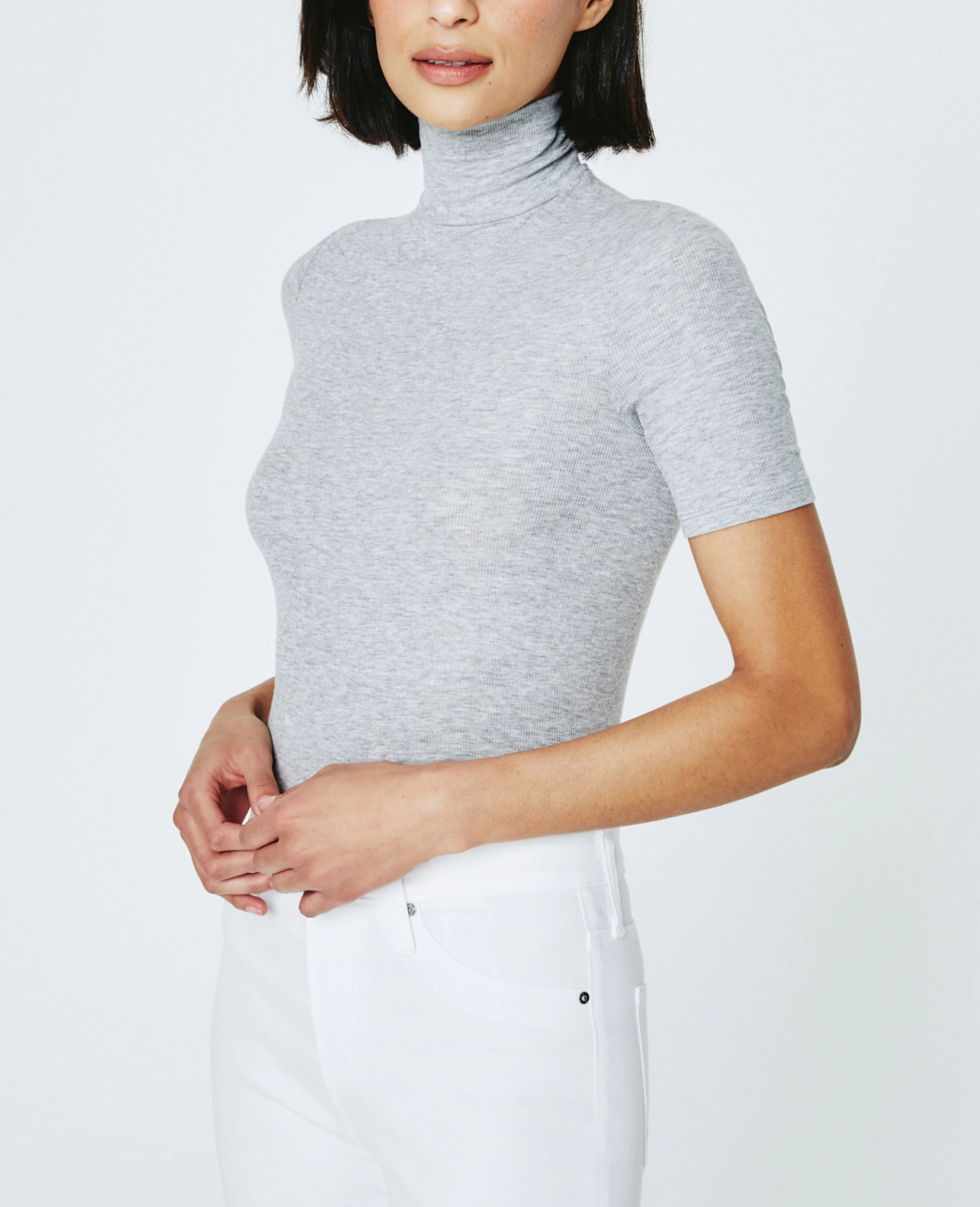 Edie Short Sleeve Turtleneck - Image 3