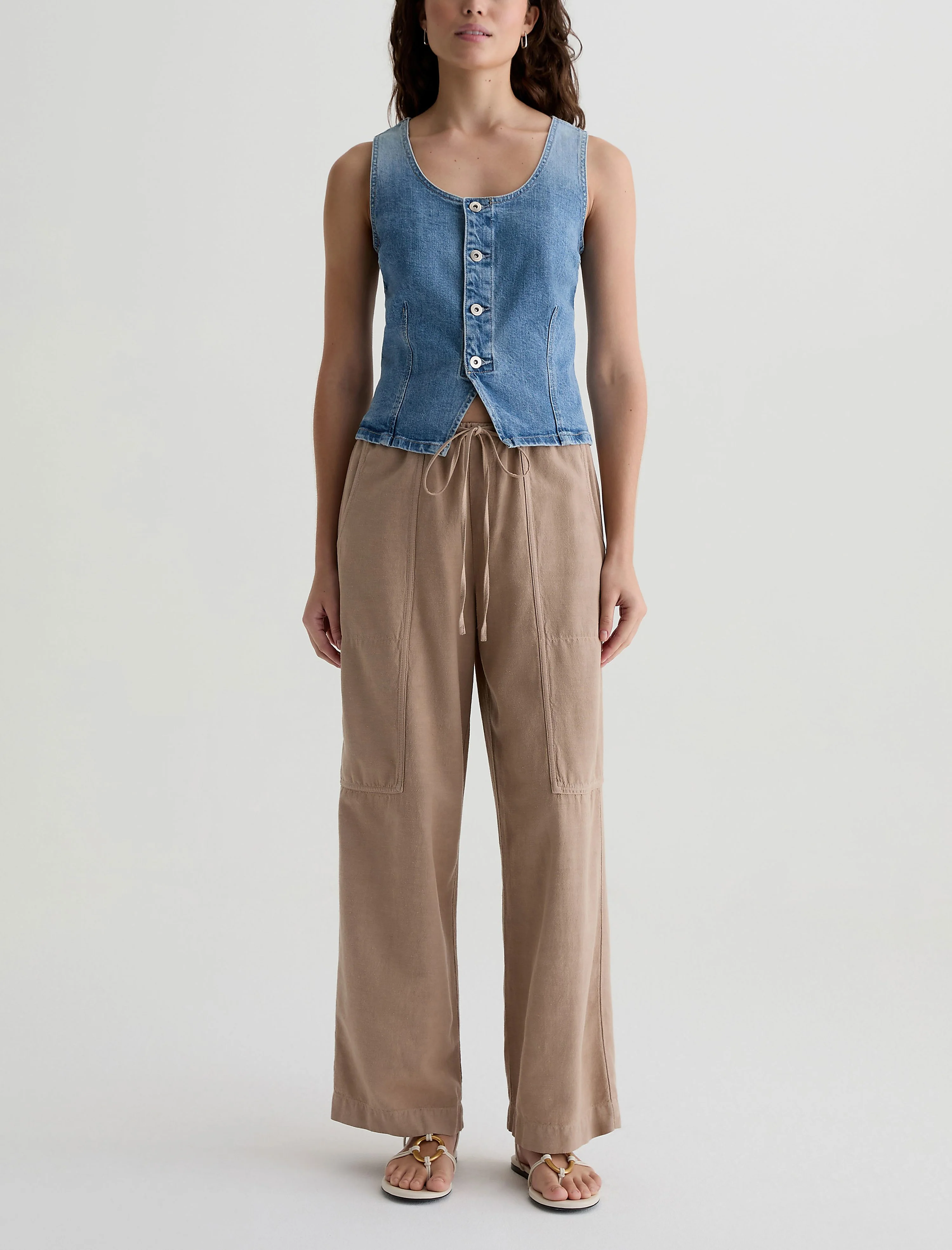 Nina Drawstring Pant - Image 2