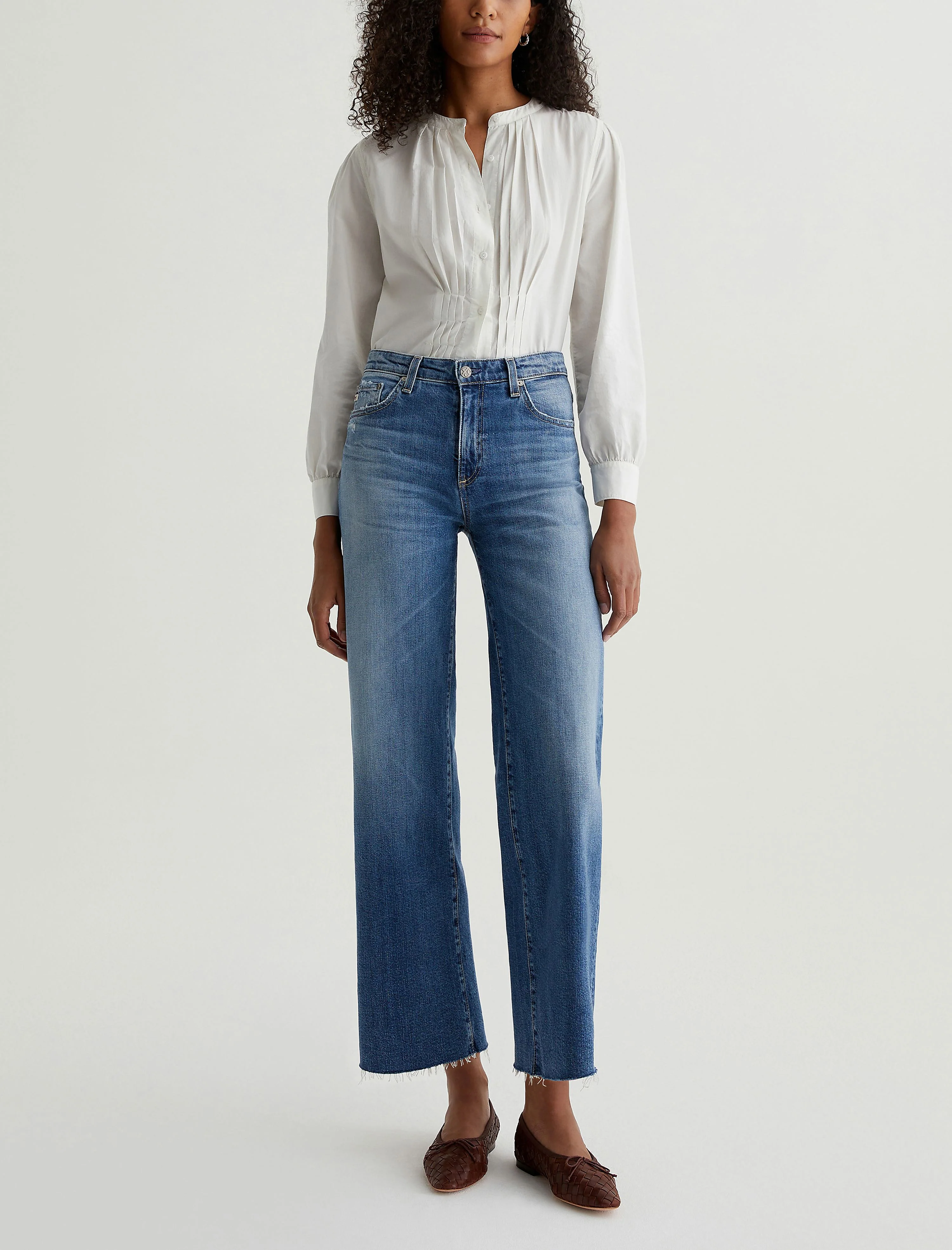 Saige Wide Leg Crop - Image 2