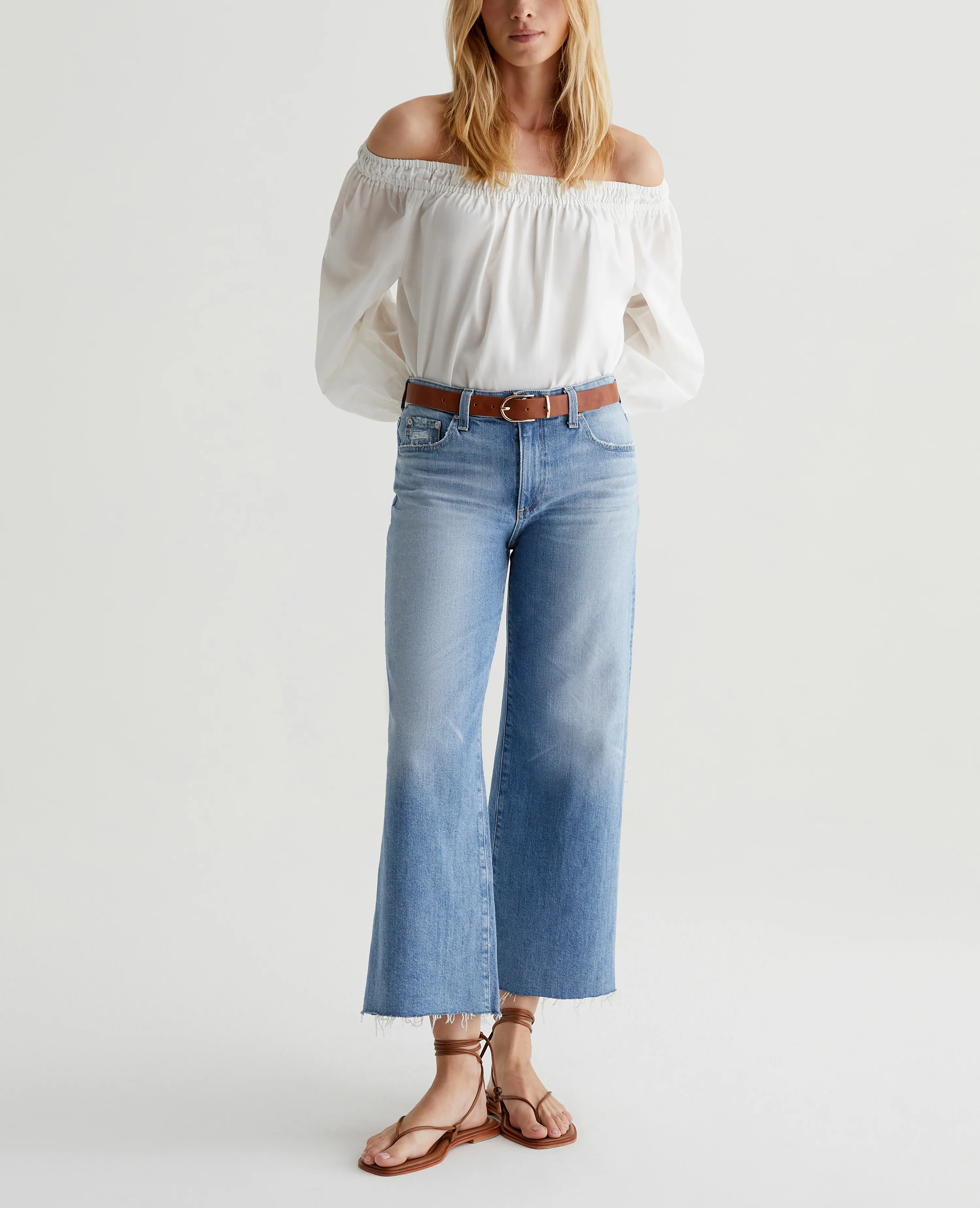 Saige Wide Leg Crop