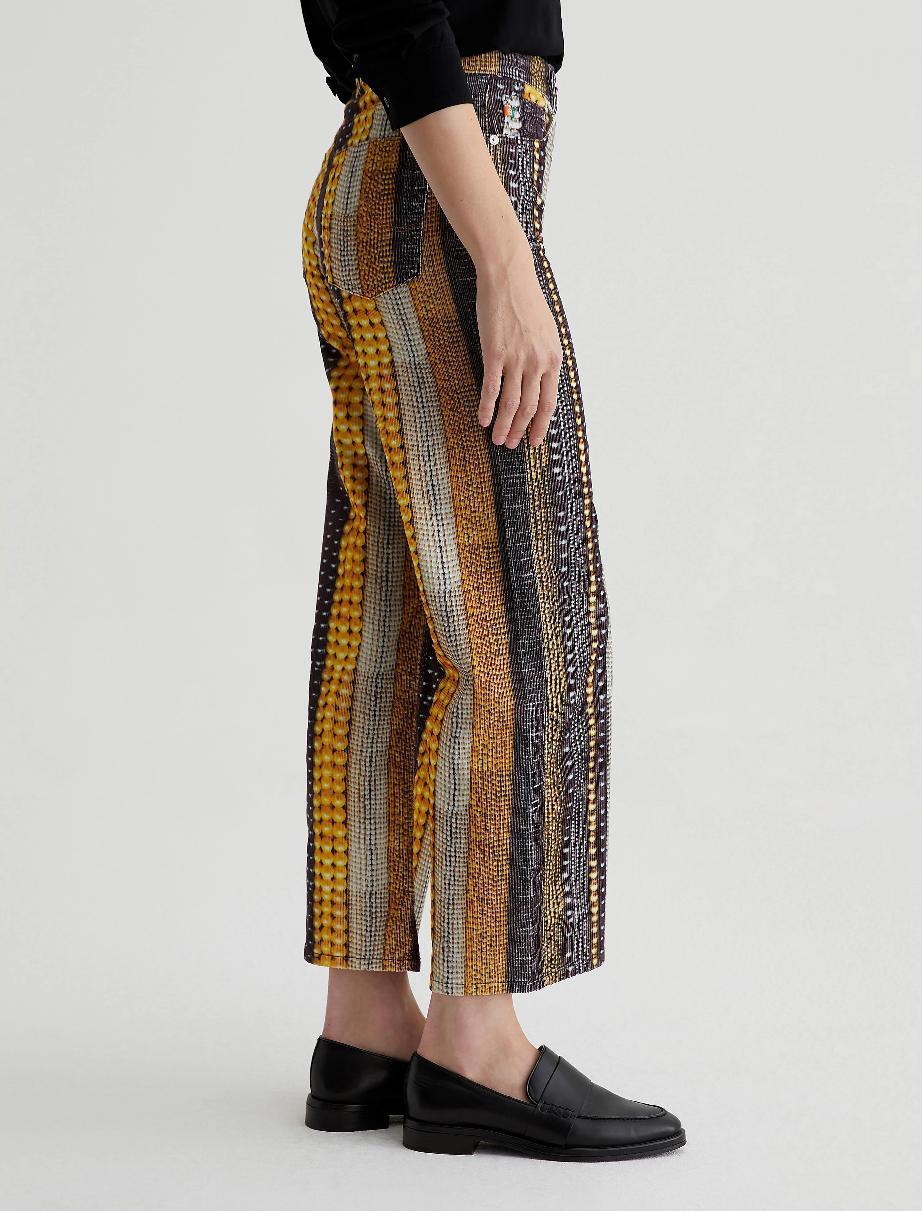Saige Wide Leg Crop Corduroy - Image 5