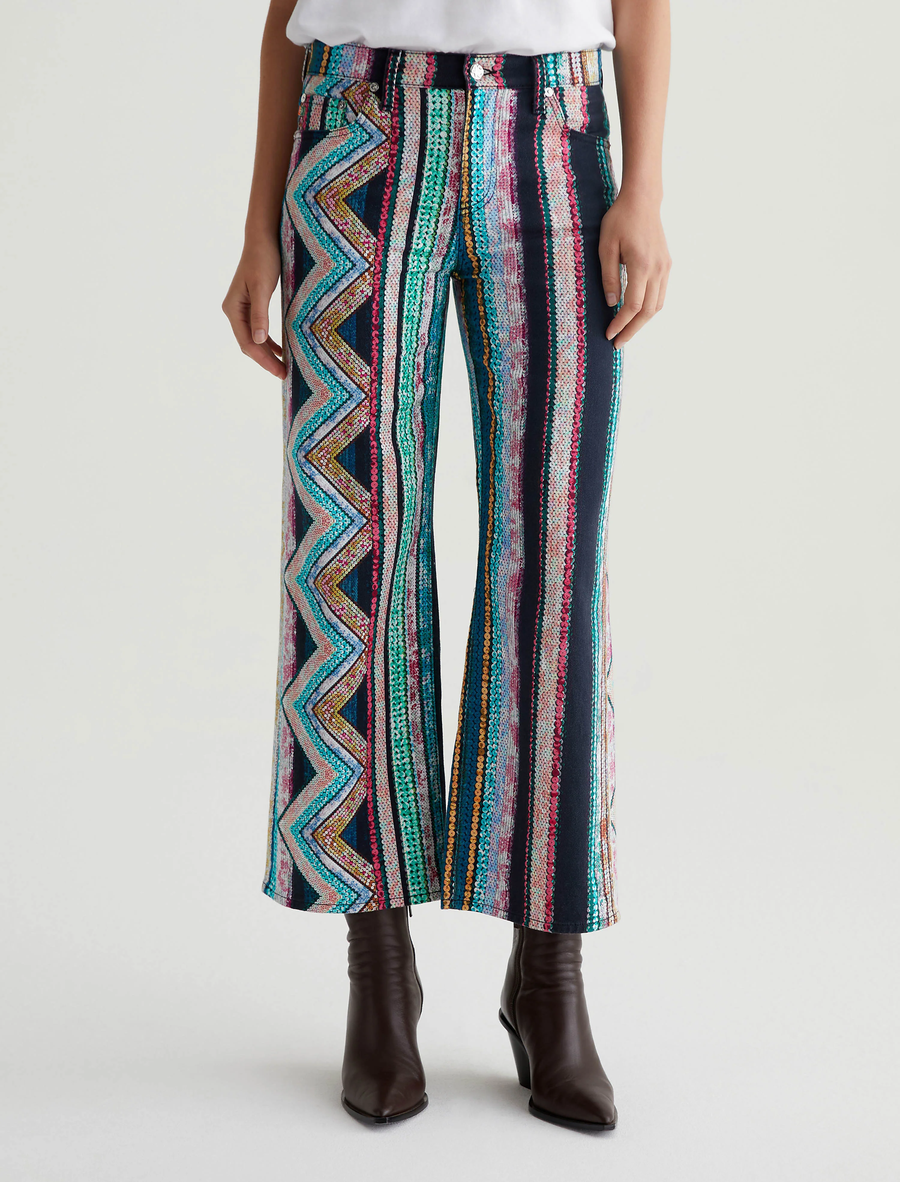 Saige Wide Leg Crop - Image 3