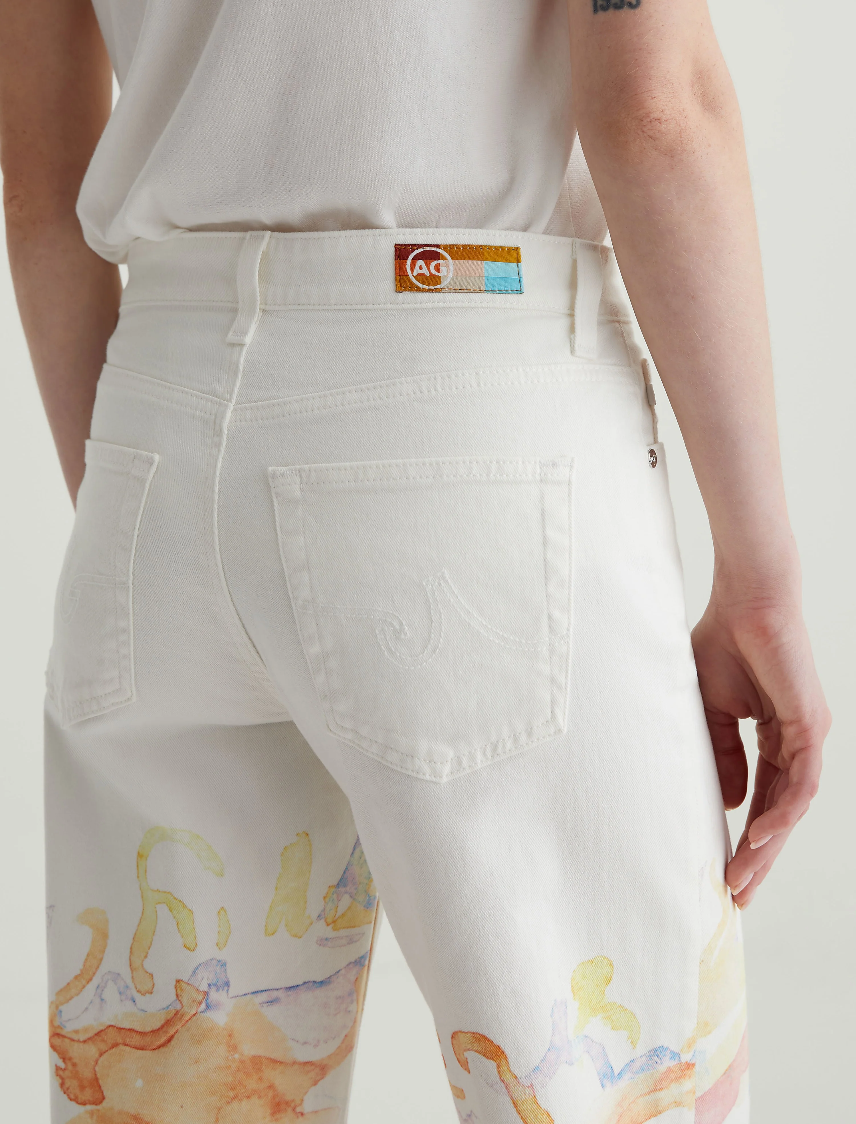Saige Wide Leg Crop Jean - Image 7
