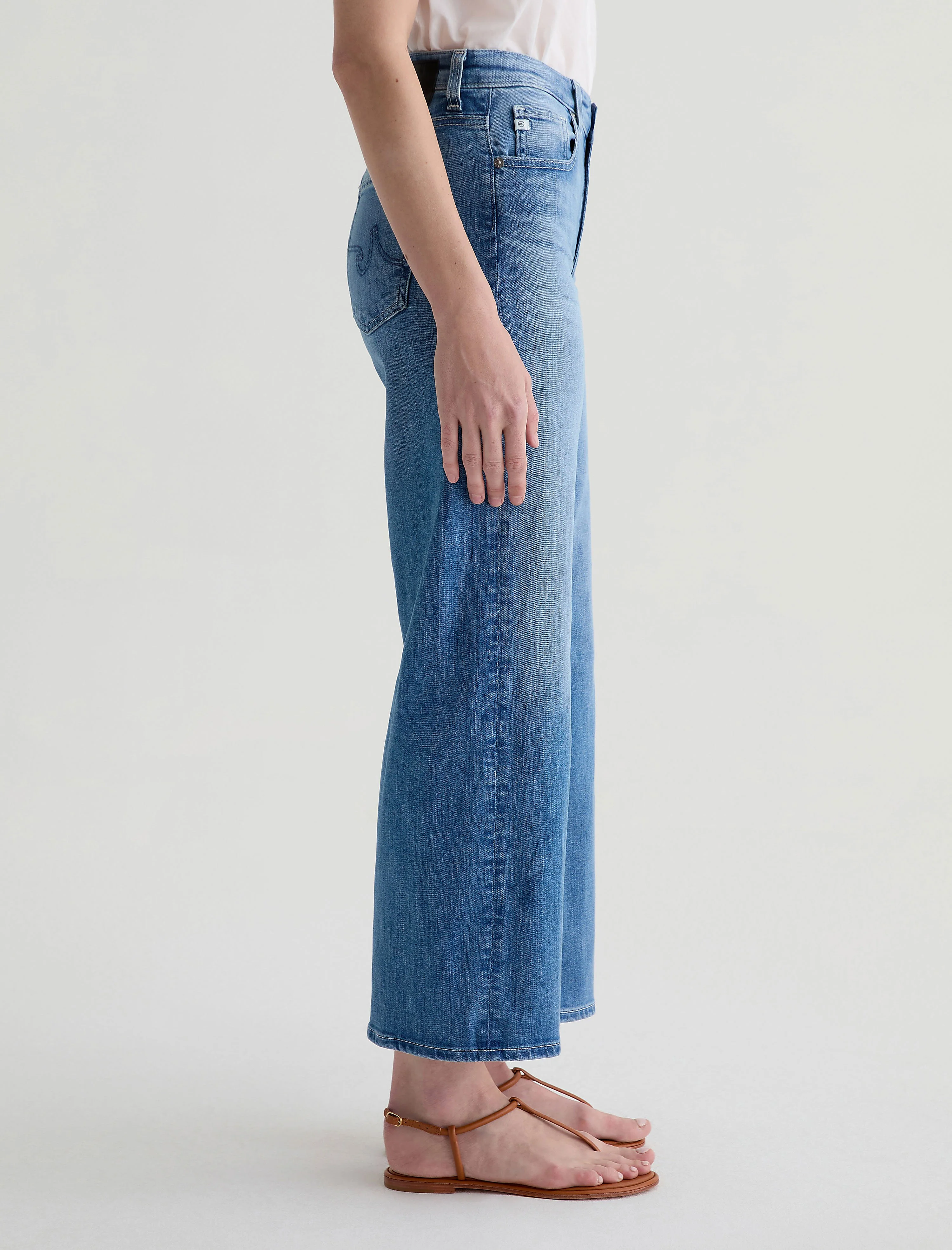Saige Wide Leg Crop - Image 5