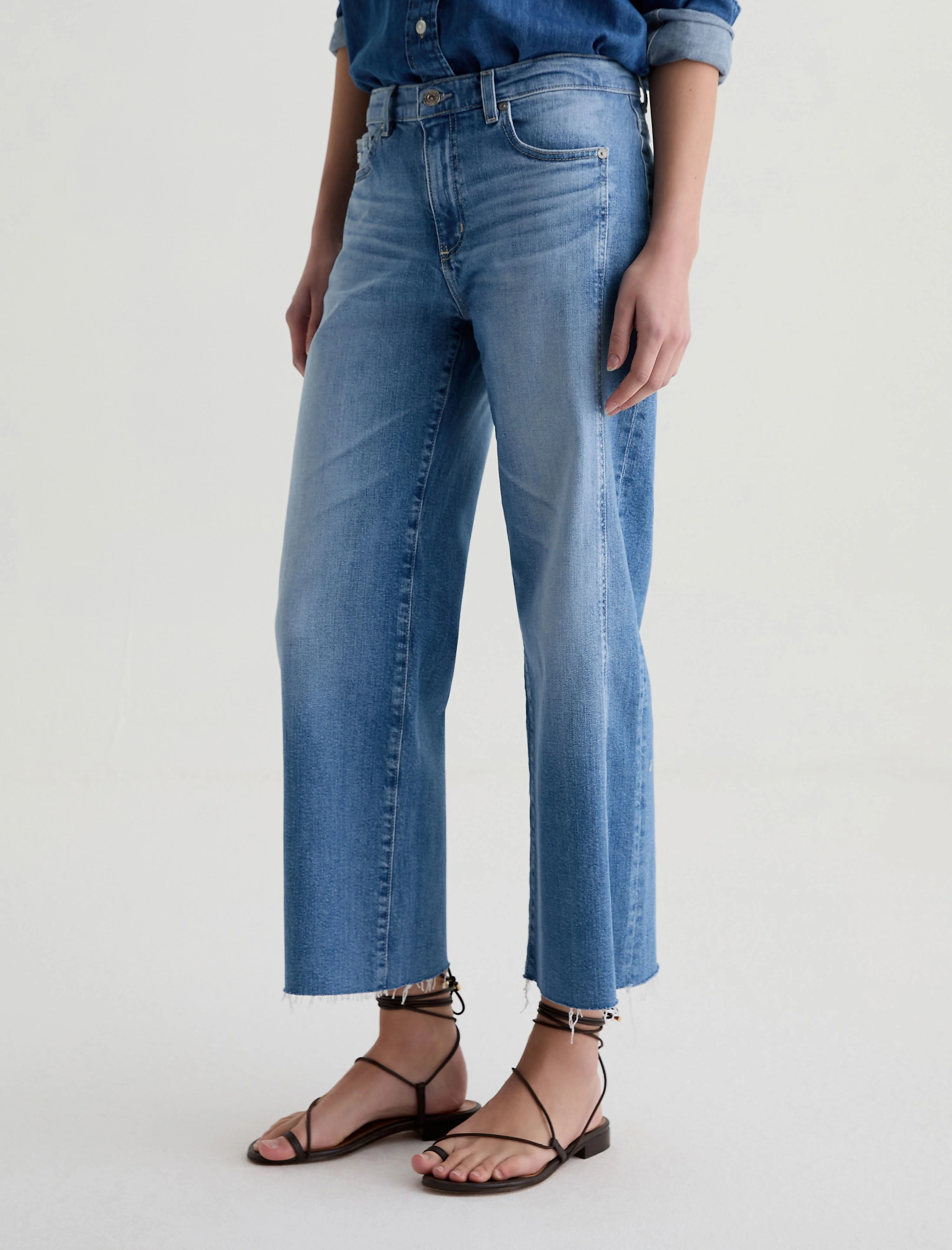 Saige Wide Leg Crop - Image 5